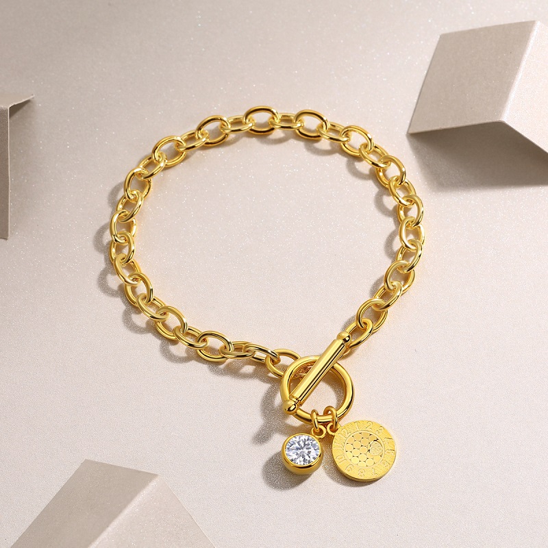 Set With Top-quality Moissanite, This Luxurious And Fashionable Light Luxury Trend Jewelry